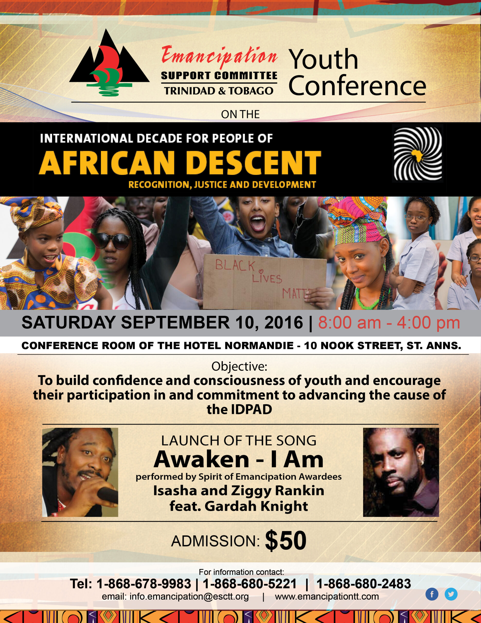 Inaugural Youth Conference - Emancipation Support Committee