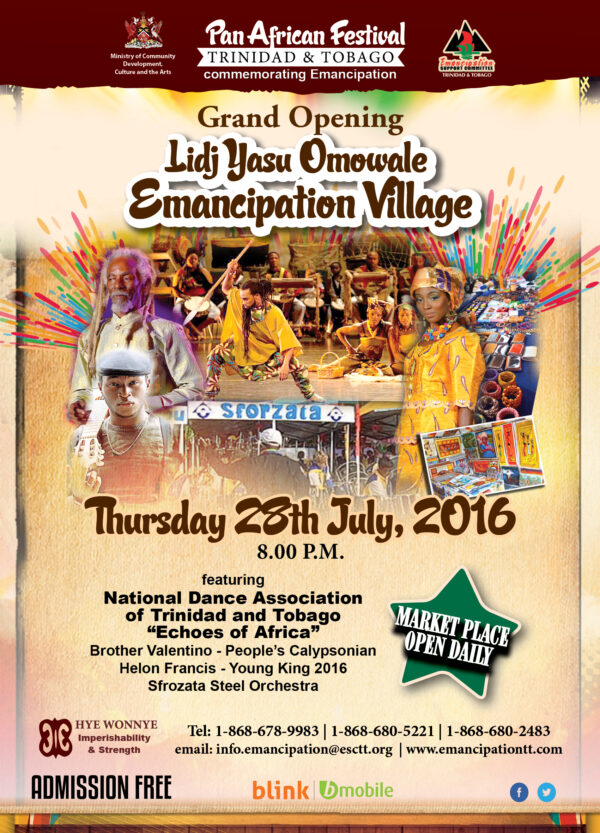 Grand Opening of the Lidj Yasu Omowale Village - Emancipation Support ...